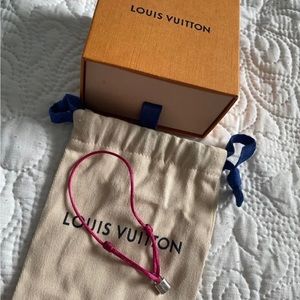Louis Vuitton UNICEF Lockit Cord Bracelet
